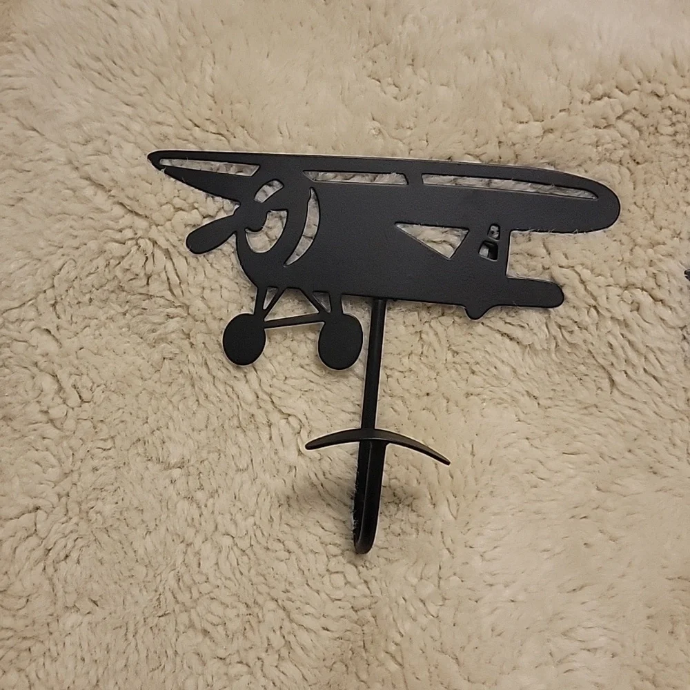 Airplane wall hooks